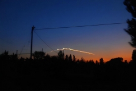 火箭发射后留下的云叫什么，山西忻州天空现巨型玫瑰云原因解析