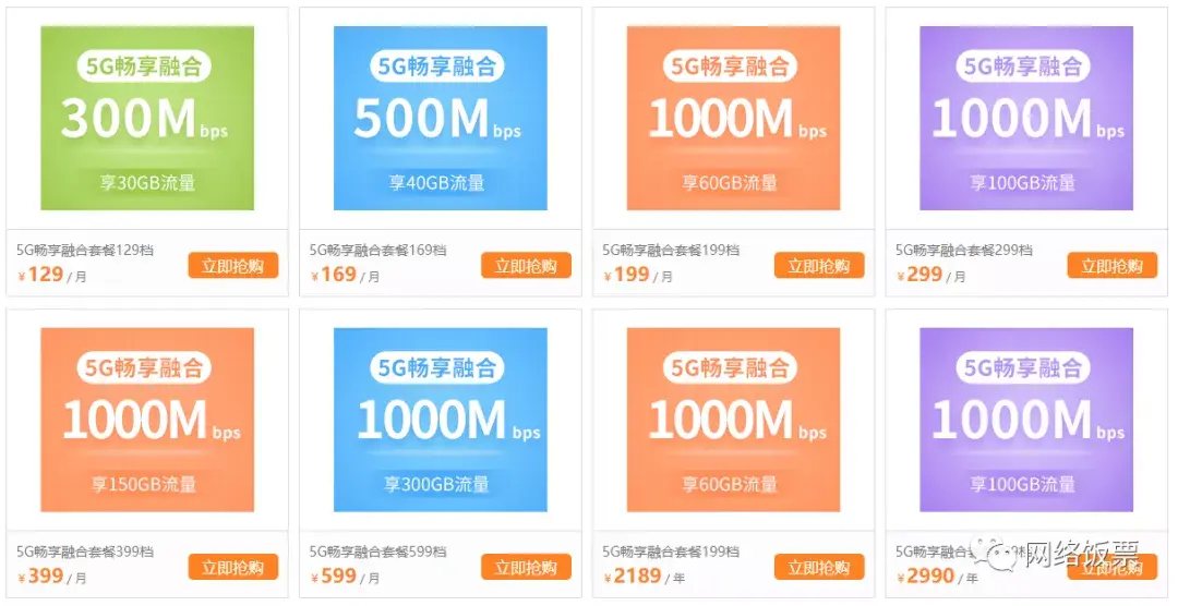 上海联通宽带一年多少钱，国内三大运营商宽带套餐价格资费对比