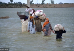 巴基斯坦遭遇洪涝灾害，强降雨已致937人死亡