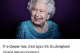 伊丽莎白二世女王在位多少年，英国在位70年女王伊丽莎白二世逝世