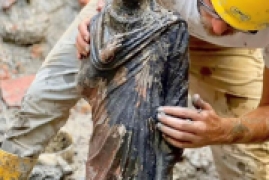 国外古代有青铜器吗，意大利挖出大量2300年前青铜雕像改写历史
