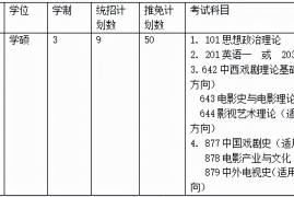 上海电影学院是几本学校，最详细上海电影学院介绍附录取分数线